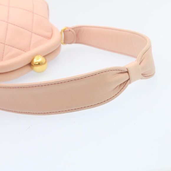 Chanel Matelassé Pink Leather Handbag (Pre-Owned) - Picture 9 of 12